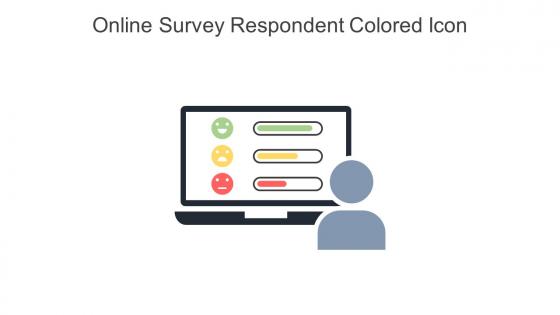 Online Survey Respondent Colored Icon In Powerpoint Pptx Png And Editable Eps Format