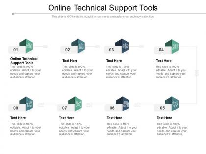 Online technical support tools ppt powerpoint presentation styles graphics cpb