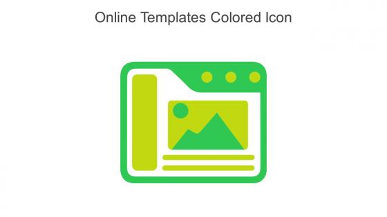 Online Templates Colored Icon In Powerpoint Pptx Png And Editable Eps Format