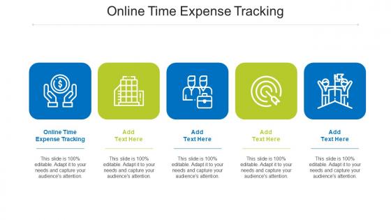 Online Time Expense Tracking Ppt PowerPoint Presentation Summary Example Cpb