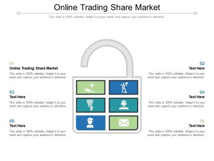 Online trading share market ppt powerpoint presentation diagram graph charts cpb