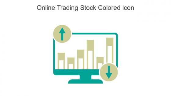Online Trading Stock Colored Icon In Powerpoint Pptx Png And Editable Eps Format