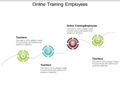 Online training employees ppt powerpoint presentation file objects cpb