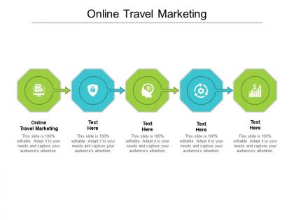 Online travel marketing ppt powerpoint presentation layouts ideas cpb