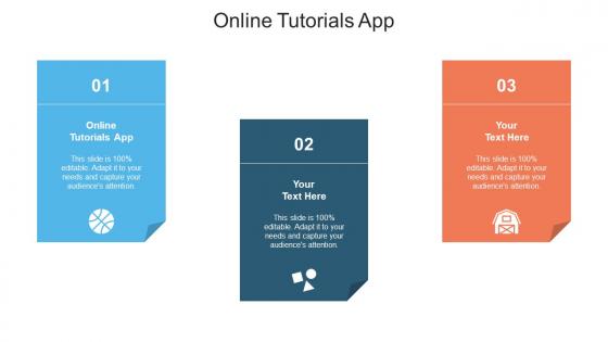 Online Tutorials App Ppt Powerpoint Presentation Ideas Templates Cpb