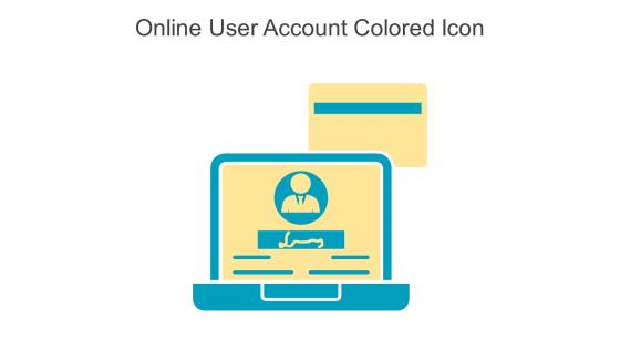 Online User Account Colored Icon In Powerpoint Pptx Png And Editable Eps Format