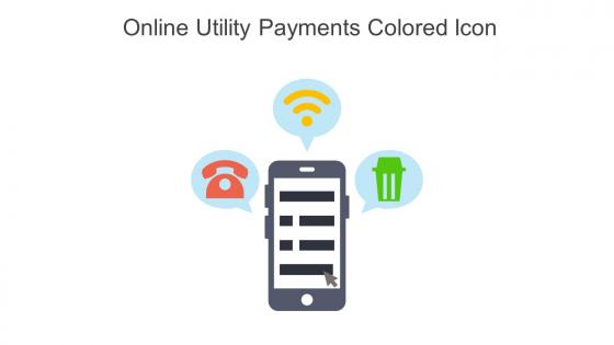 Online Utility Payments Colored Icon In Powerpoint Pptx Png And Editable Eps Format