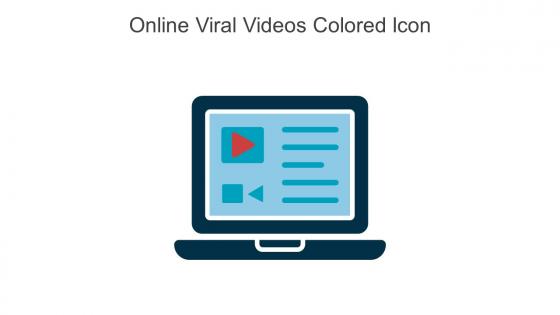 Online Viral Videos Colored Icon In Powerpoint Pptx Png And Editable Eps Format
