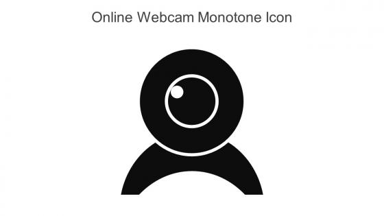 Online Webcam Monotone Icon In Powerpoint Pptx Png And Editable Eps Format