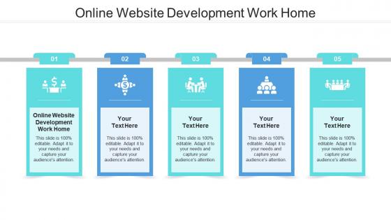Online website development work home ppt powerpoint presentation portfolio design templates cpb