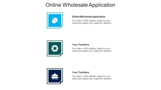Online wholesale application ppt powerpoint presentation good cpb