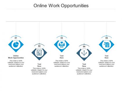 Online work opportunities ppt powerpoint presentation gallery aids cpb