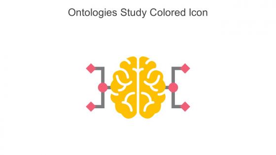 Ontologies Study Colored Icon In Powerpoint Pptx Png And Editable Eps Format