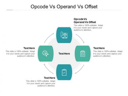 Opcode vs operand vs offset ppt powerpoint presentation ideas backgrounds cpb