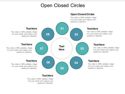 Open closed circles ppt powerpoint presentation gallery cpb