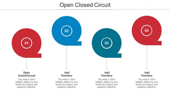 Open Closed Circuit Ppt Powerpoint Presentation Infographic Template Master Slide Cpb