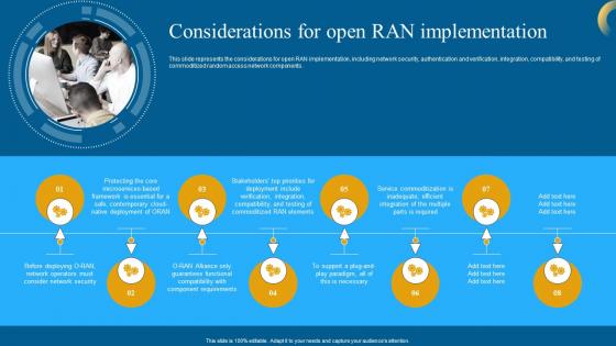 Open RAN 5G Considerations For Open RAN Implementation
