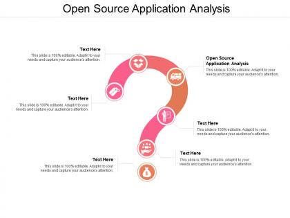 Open source application analysis ppt powerpoint presentation styles file formats cpb