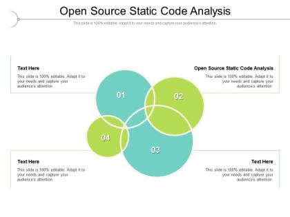 Open source static code analysis ppt powerpoint presentation file pictures cpb