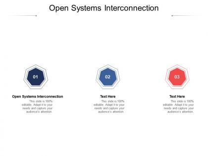 Open systems interconnection ppt powerpoint presentation inspiration clipart images cpb