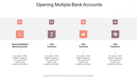 Opening Multiple Bank Accounts In Powerpoint And Google Slides Cpb