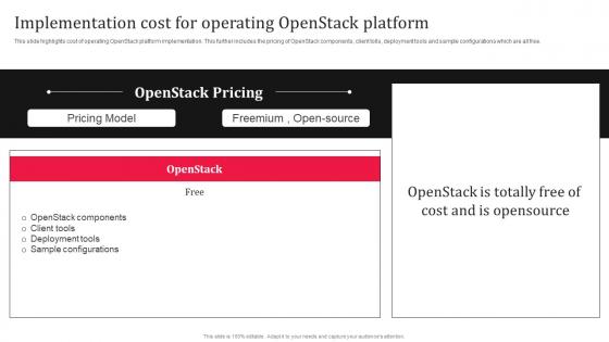Openstack Saas Cloud Platform Implementation Cost For Operating Openstack Platform CL SS