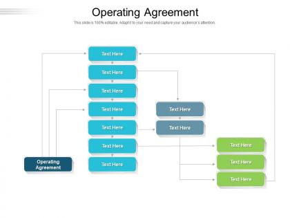 Operating agreement ppt powerpoint presentation model demonstration cpb