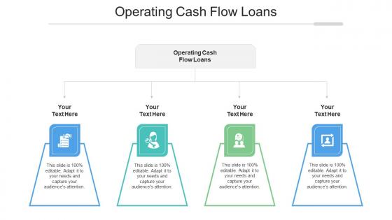 Operating Cash Flow Loans Ppt Powerpoint Presentation File Portrait Cpb