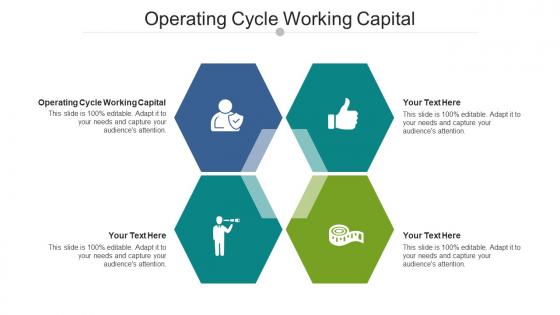 Operating cycle working capital ppt powerpoint presentation pictures icon cpb