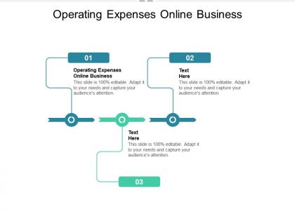 Operating expenses online business ppt powerpoint presentation layouts slide portrait cpb