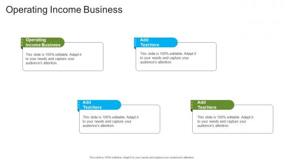 Operating Income Business In Powerpoint And Google Slides Cpb