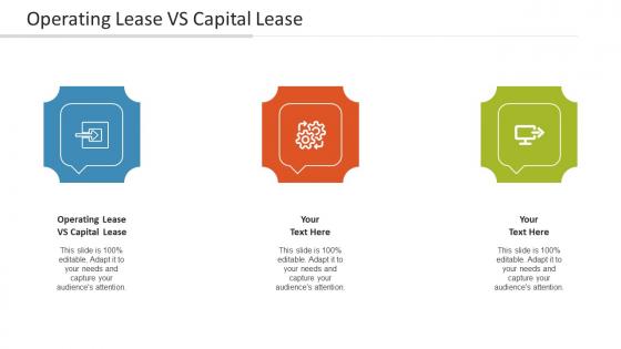 Operating Lease Vs Capital Lease Ppt Powerpoint Presentation Summary Cpb