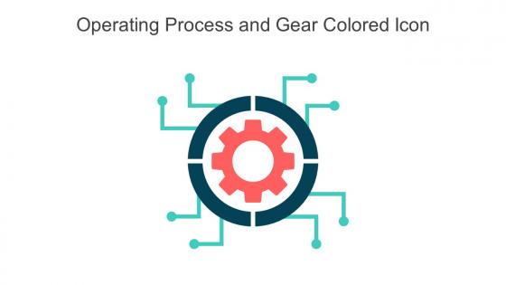 Operating Process And Gear Colored Icon In Powerpoint Pptx Png And Editable Eps Format