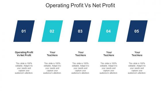 Operating Profit Vs Net Profit Ppt Powerpoint Presentation Professional Example File Cpb