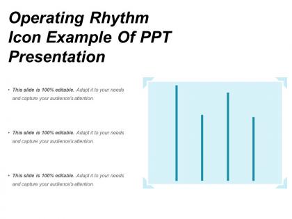 Operating rhythm icon example of ppt presentation