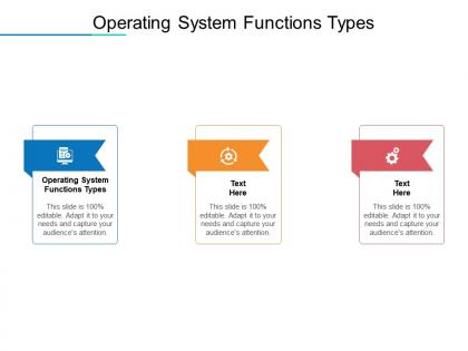 Operating system functions types ppt powerpoint presentation file templates cpb