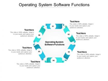 Operating system software functions ppt powerpoint presentation portfolio example cpb
