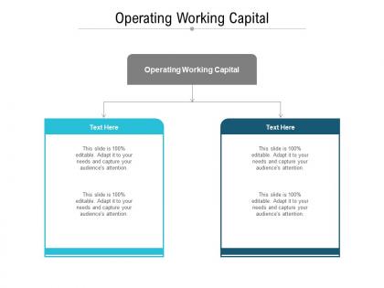 Operating working capital ppt powerpoint presentation gallery background cpb