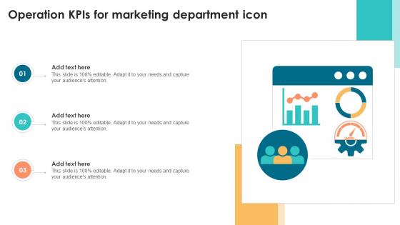 Operation KPIs For Marketing Department Icon
