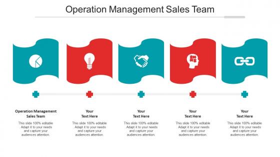 Operation management sales team ppt powerpoint presentation styles format ideas cpb