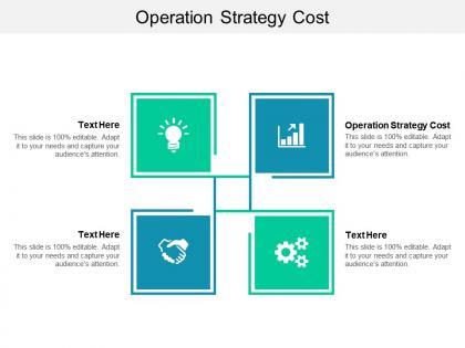 Operation strategy cost ppt powerpoint presentation layouts picture cpb