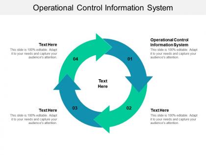 Operational control information system ppt powerpoint presentation styles shapes cpb