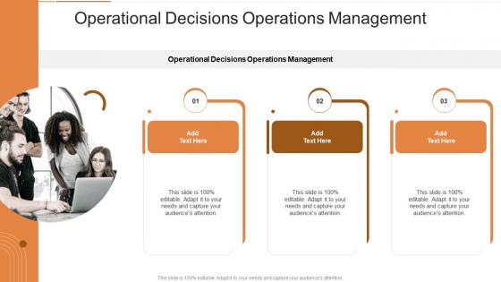 Operational Decisions Operations Management In Powerpoint And Google Slides Cpb