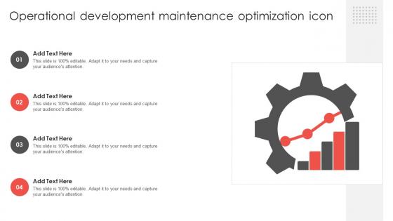 Operational Development Maintenance Optimization Icon