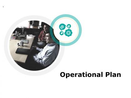 Operational plan gears ppt powerpoint presentation portfolio infographics