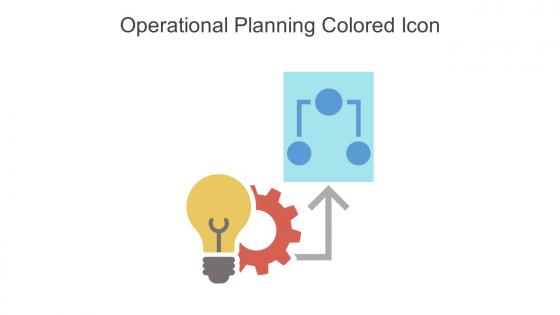 Operational Planning Colored Icon In Powerpoint Pptx Png And Editable Eps Format