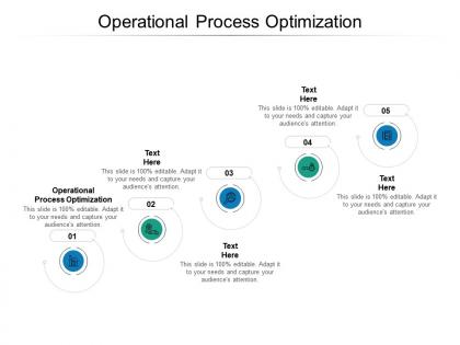 Operational process optimization ppt powerpoint presentation example cpb