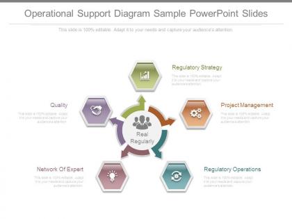 Operational support diagram sample powerpoint slides