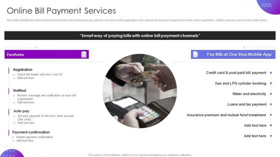 Operational Transformation Banking Model Online Bill Payment Services