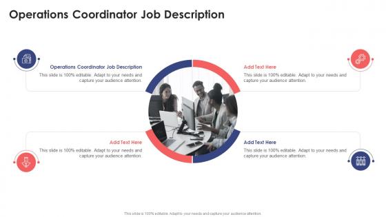 Operations Coordinator Job Description In Powerpoint And Google Slides Cpp